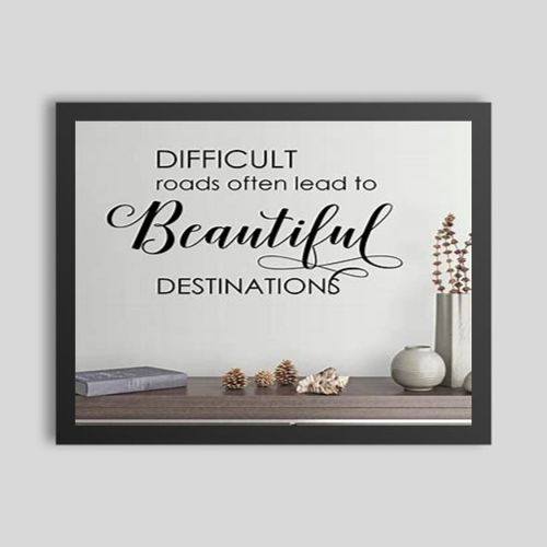 Office Room Quotes Photo Frame