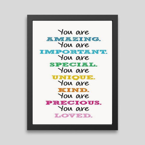 Motivational Photo Frame