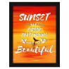 Wall Frame - Sunset