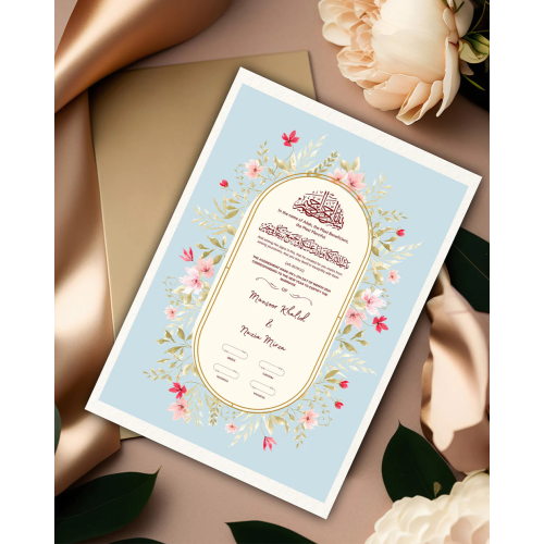 Nikkah Nama With Frame |...