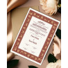Nikkah Nama With Frame | Premium Quality |Ivory