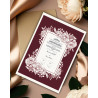 Nikah Nama With Frame | Nikah Frame |Crimson