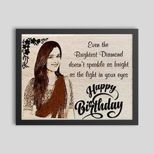 Happy Birthday Photo Frame